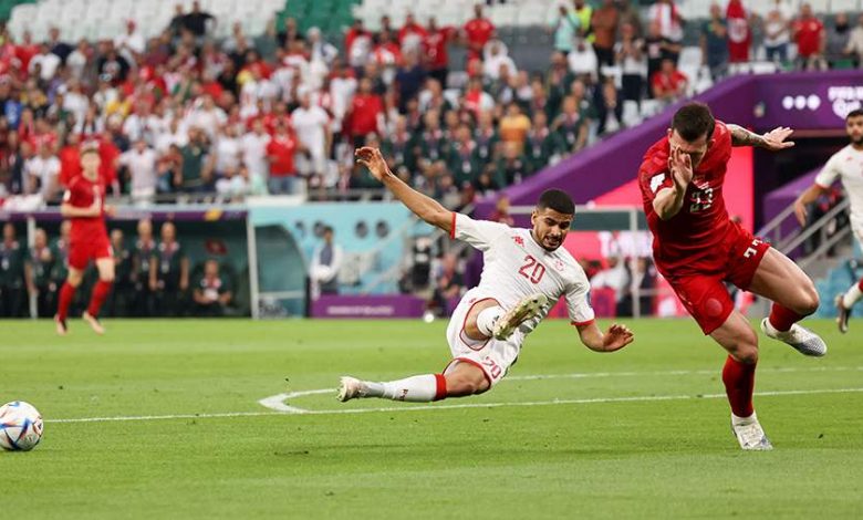 Фото - Сборные Дании и Туниса сыграли вничью на ЧМ-2022 по футболу